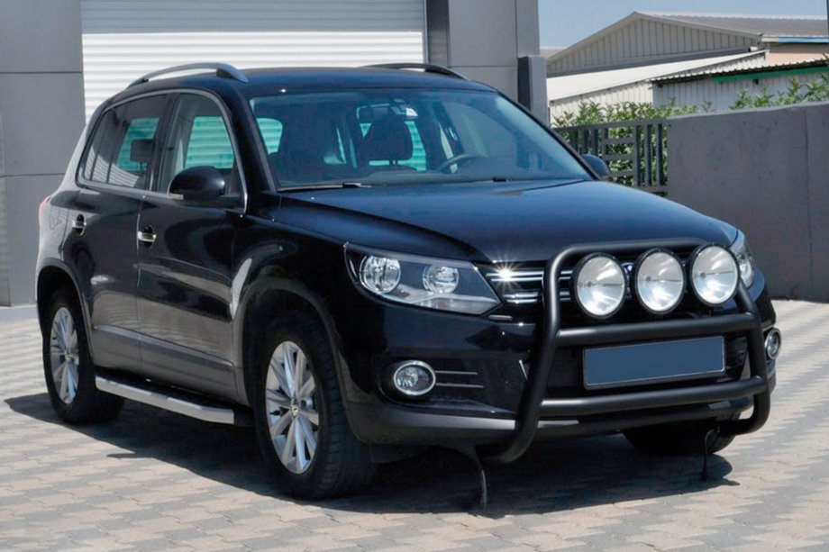 Volkswagen Tiguan 2007–2016 Puskurirauta WT018 Black (ruostumaton teräs) Image