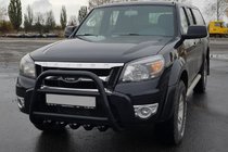 Ford Ranger 2007–2011 Karjapuskuri QT008 Black (ruostumaton teräs) kuva 1