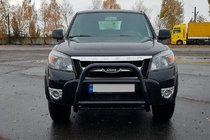 Ford Ranger 2007–2011 Karjapuskuri QT008 Black (ruostumaton teräs) kuva 3