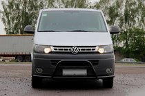 Volkswagen T5 2010–2015 Karjapuskuri WT007ST Black (ruostumaton teräs) kuva 3
