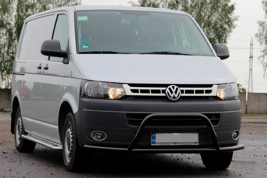 Volkswagen T5 2010–2015 Karjapuskuri WT007ST Black (ruostumaton teräs) Image