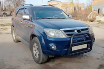 Toyota Fortuner 2006–2015 Puskurirauta F12-11 Black (ruostumaton teräs) kuva 2