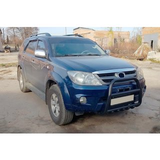Puskurirauta F12-11 Black (ruostumaton teräs) Toyota Fortuner 2006–2015 kuva 2