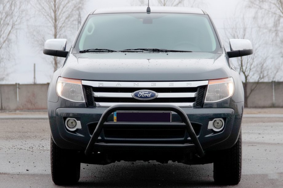 Ford Ranger 2011–2022 Etusuojakaari WT022 Black (ruostumaton teräs) Image