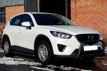 Mazda CX-5 2012–2017 Etupuskuriputki WT021 Black (ruostumaton teräs) kuva 1