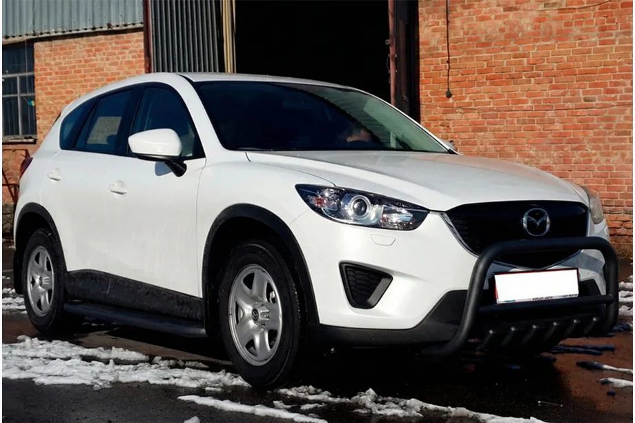 Mazda CX-5 2012–2017 Etupuskuriputki WT021 Black (ruostumaton teräs) Image