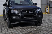 Volkswagen Amarok 2010–2022 Karjapuskuri VL001 Black (ruostumaton teräs) kuva 3