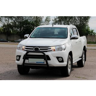 Etusuojarauta WT023 Black (ruostumaton teräs) Toyota Hilux 2015– kuva 2