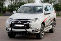 Mitsubishi Pajero Sport 2015– Karjapuskuri WT008 Black (ruostumaton teräs) kuva 2