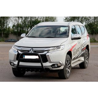 Karjapuskuri WT008 Black (ruostumaton teräs) Mitsubishi Pajero Sport 2015– kuva 2