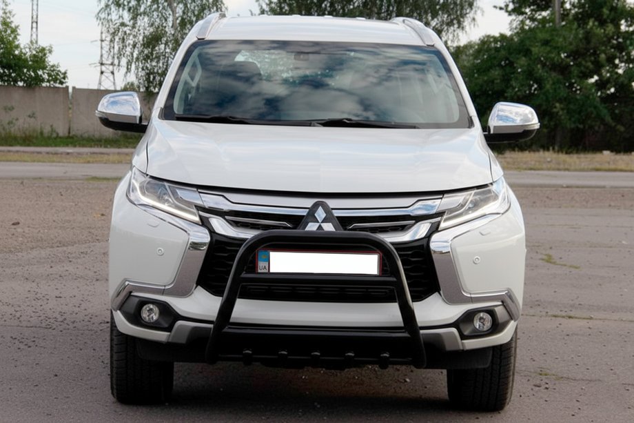 Mitsubishi Pajero Sport 2015– Karjapuskuri WT008 Black (ruostumaton teräs) Image