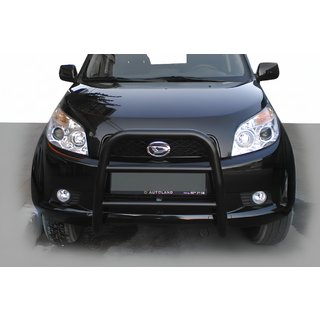 QT005 Black etukaari (ruostumaton teräs) Daihatsu Terios 2006–2017