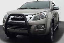 Isuzu D-Max 2011–2019 Etusuoja QT008 Black (ruostumaton teräs) kuva 1