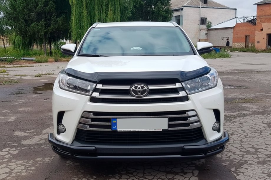 Toyota Highlander 2013–2019 Karjapuskuri ST-Special Black (ruostumaton teräs) Image