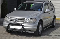 Mercedes ML W163 1997–2005 Karjapuskuri Black (ruostumaton teräs) kuva 3