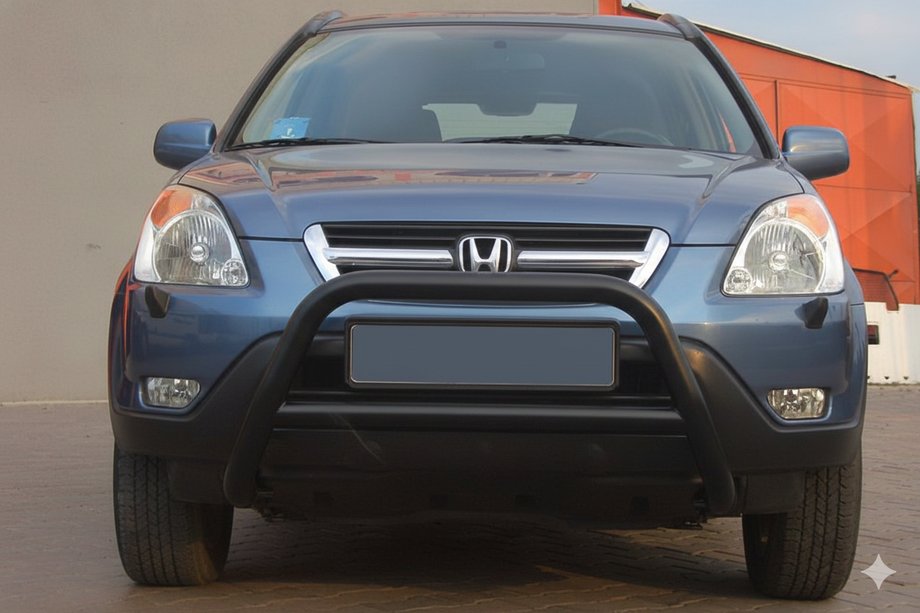 Honda CRV 2001–2006 Karjapuskuri WT005 Black (ruostumaton teräs) Kuva 2