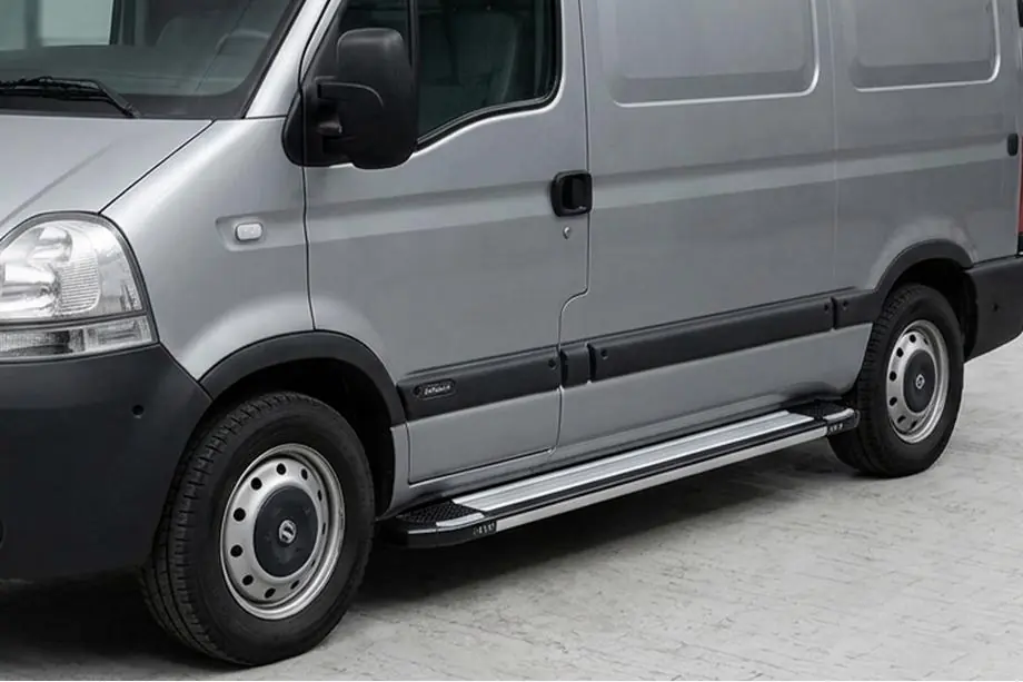 Renault Master 1998–2010 Rainbow sivuporrassarja (2 kpl, alumiini) Image