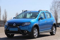 Dacia Sandero 2013–2020 Etukaari WT006 Black (ruostumaton teräs) kuva 6