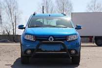 Dacia Sandero 2013–2020 Etukaari WT006 Black (ruostumaton teräs) kuva 1