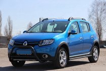 Dacia Sandero 2013–2020 Etukaari WT006 Black (ruostumaton teräs) kuva 5