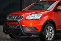 SsangYong Korando 2010–2019 Karjapuskuri WT005 Black (ruostumaton teräs) kuva 3