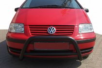 Volkswagen Sharan 1995–2010 Karjapuskuri WT005 Black (ruostumaton teräs) kuva 3