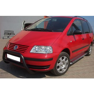 Karjapuskuri WT005 Black (ruostumaton teräs) Volkswagen Sharan 1995–2010 kuva 1