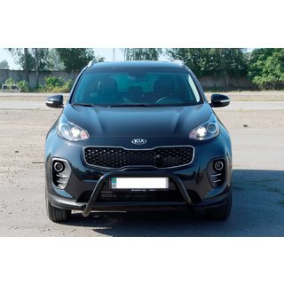 Karjapuskuri WT006 Black (ruostumaton teräs) Kia Sportage 2015–2021 kuva 1