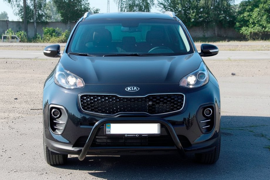 Kia Sportage 2015–2021 Karjapuskuri WT006 Black (ruostumaton teräs) Image