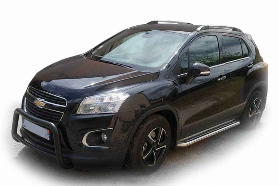 Chevrolet Trax 2012–2023 Etukaari WT005 Black (ruostumaton teräs) Image