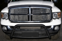 Dodge RAM (DR/DH/D1/DC/DM) 2002–2009 Etukaari WT005 Black (ruostumaton teräs) kuva 1