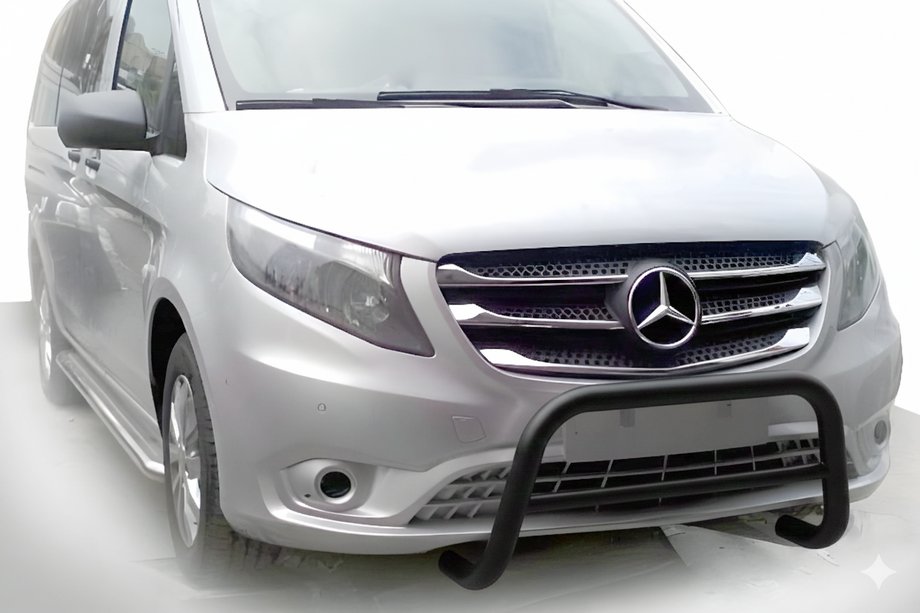 Mercedes Vito/V-class W447 2014– Karjapuskuri WT005 Black (ruostumaton teräs) Image