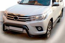 Toyota Hilux 2015– Etusuojakaari WT009 Black (ruostumaton teräs) kuva 1