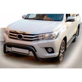 Etusuojakaari WT009 Black (ruostumaton teräs) Toyota Hilux 2015–