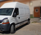 Renault Master 1998–2010 Sivupalkit (2 kpl, ruostumaton teräs) Pitkä akseliväli kuva 2