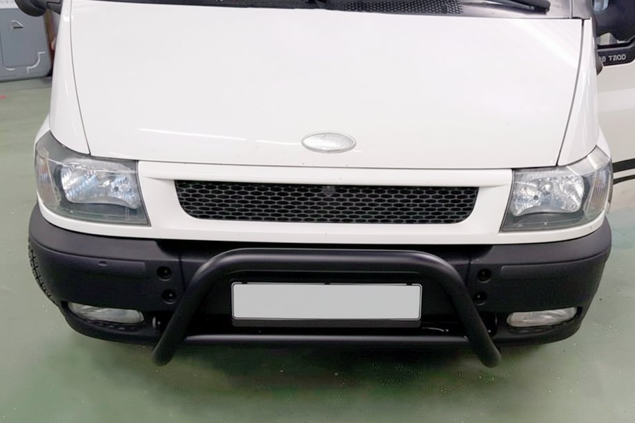 Ford Transit 2000–2014 Karjapuskuri WT006 Black (ruostumaton teräs) Image