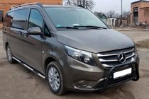 Mercedes Vito/V-class W447 2014– Karjapuskuri WT006 Black (ruostumaton teräs) kuva 1