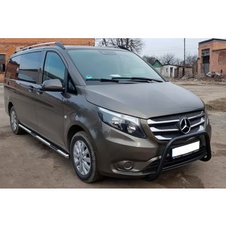 Karjapuskuri WT006 Black (ruostumaton teräs) Mercedes Vito/V-class W447 2014– kuva 1