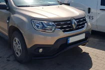Dacia Duster 2018–2024 Etusuojakaari WT008 Black (ruostumaton teräs) kuva 4