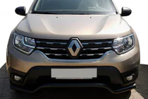Dacia Duster 2018–2024 Etusuojakaari WT008 Black (ruostumaton teräs) kuva 2