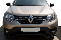 Renault Duster 2018–2024 Etusuojakaari WT008 Black (ruostumaton teräs) kuva 2