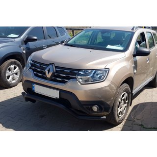 Etusuojakaari WT008 Black (ruostumaton teräs) Renault Duster 2018–2024 kuva 1