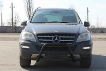 Mercedes ML W164 2005–2011 Eturauta WT006 Black (ruostumaton teräs) kuva 1