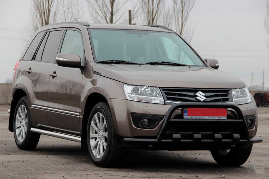 Suzuki Grand Vitara 2005–2017 Karjapuskuri ST-WT-15 Black (ruostumaton teräs) Image