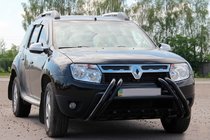 Renault Duster 2008–2017 Karjapuskuri Kelebek WT011 Black (ruostumaton teräs) kuva 1