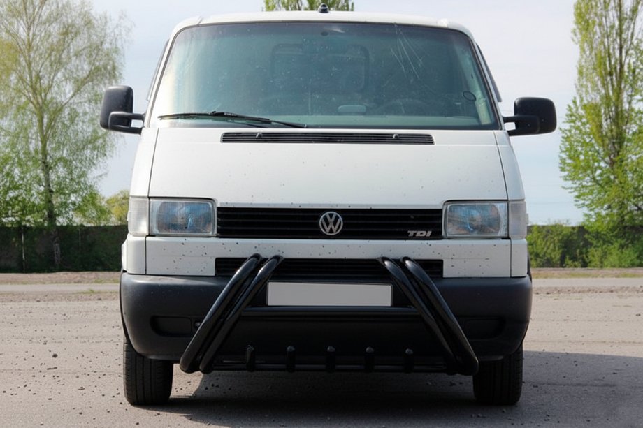 Volkswagen T4 Transporter 1990–2003 Karjapuskuri Kelebek WT011 Black (ruostumaton teräs) Image