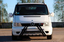 Mercedes Vito W638 1996–2003 Kelebek WT011 Black puskurirauta (ruostumaton teräs) kuva 3