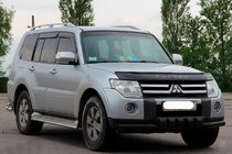 Mitsubishi Pajero Wagon IV 2006–2021 Keulaputki ST015-13 Black (ruostumaton teräs) kuva 1