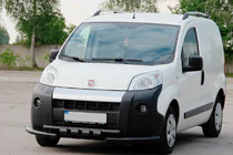 Fiat Fiorino/Qubo 2008–2024 Keulaputki Shark Black (ruostumaton teräs) kuva 1