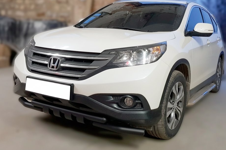 Honda CRV 2012–2016 Keulaputki Shark Black (ruostumaton teräs) Image